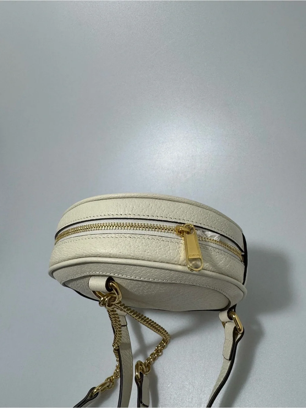 Gucci Ophidia Round Mini Backpack White